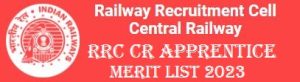 RRC-CR-Apprentice-Merit-List-2023